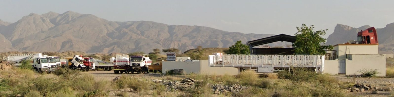 Abu Asmahan Trading yard and fleet base in Oman